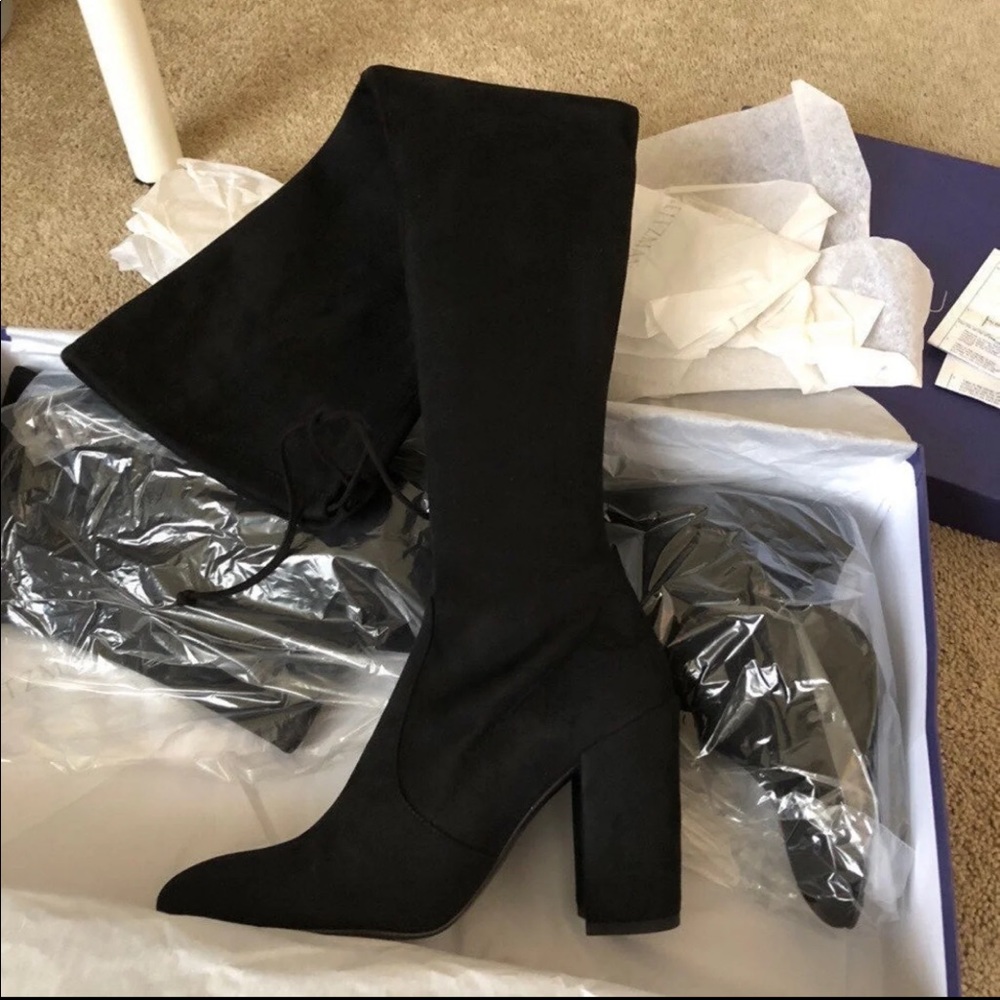 Stuart Weizmann thigh high boots